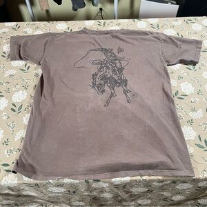 Vintage Marlboro Country Store Shirt Men Cowboy Cigarettes Single Stitch USA